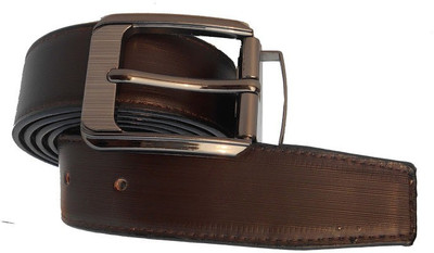

AmahapGlamourDaze Men Formal Brown Artificial Leather Reversible Belt