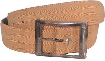 

Aam Shopping Men Yellow Artificial Leather Belt