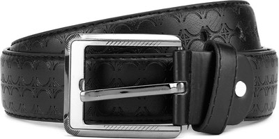 

Swiss Design Men Black Genuine Leather Belt