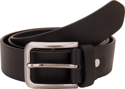 

Valbone Men Casual Black Genuine Leather Belt