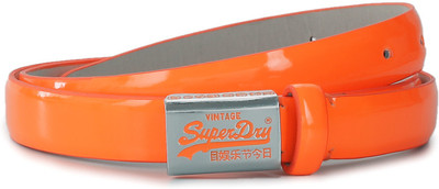

Superdry Women Orange Metal Belt, Neon