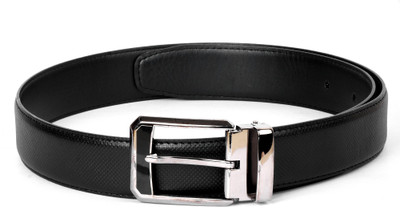 

Buckle Up Men Black Artificial Leather Belt