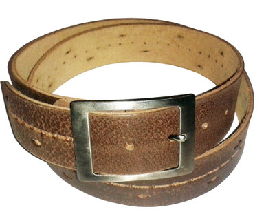 

Sanshul Boys Casual Brown Genuine Leather Belt