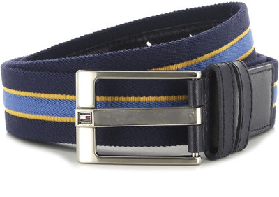 

Tommy Hilfiger Men Blue Belt, Blue and yellow