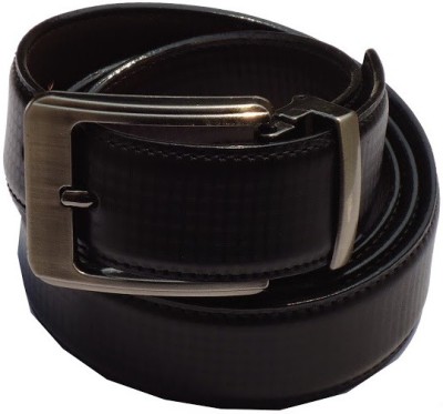 

B.S.Chadha Group Men Formal Black Synthetic Reversible Belt