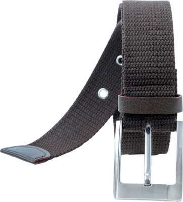 

Contra Men Brown Canvas Belt, Brown02