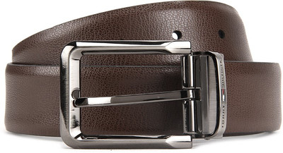 

Tommy Hilfiger Men Brown, Black Reversible Belt, Black and brown