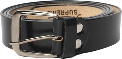 

Haster Men Formal Black Genuine Leather Belt