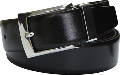 

Cross Men Formal, Casual, Evening, Party Black Genuine Leather Reversible Belt, Black/brown