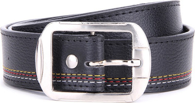 

Skyways Men Casual, Formal Black Artificial Leather Belt, Blk-01