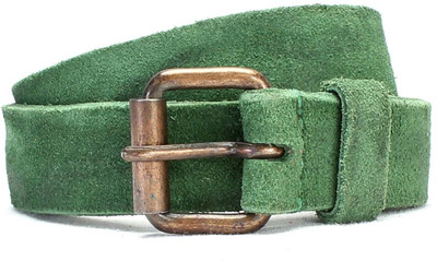 

Brune Women Formal Green Genuine Leather Belt, Green-03