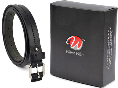 

Waist Wire Men Casual Black Genuine Leather Belt