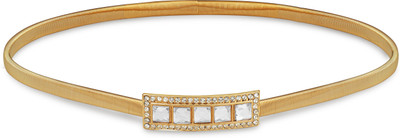 

Abozzo Girls Casual, Evening, Party Gold Metal Belt