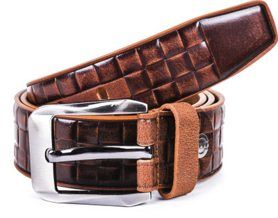 

Teakwood Men Formal Tan Genuine Leather Belt