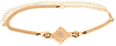 

Tiekart Women Casual Gold Metal Belt, Golden