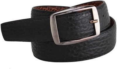 

Elligator Men Casual, Formal, Party Black Artificial Leather Belt