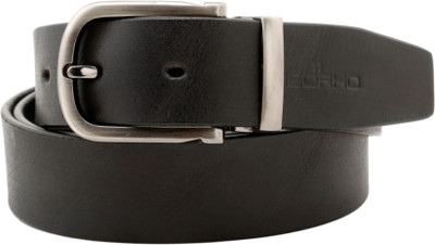 

Redrho Men Party, Formal Black Genuine Leather Belt, Black 03