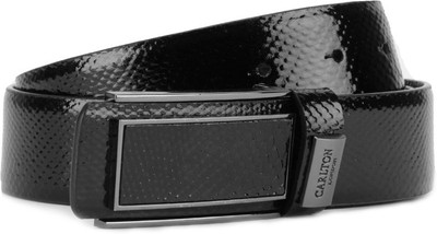 

Carlton London Men Black Belt