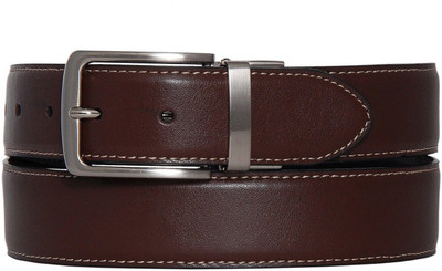 

Steve Madden Men Casual Brown Genuine Leather Belt, Black/brown