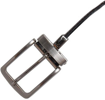 

Steve Madden Men Casual Genuine Leather Belt, Black/brown