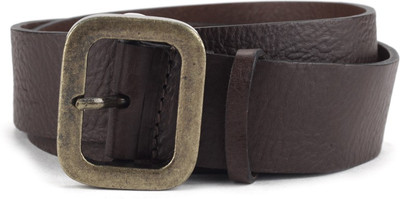 

United Colors of Benetton Men Brown Genuine Leather Belt, 902
