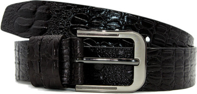 

RAZA Men Casual Black Genuine Leather Belt