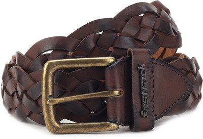 

Fastrack Women Brown Genuine Leather, Metal Belt