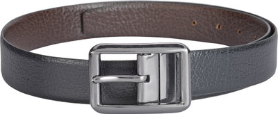 

TKWD Leathers Men Casual Black Genuine Leather Reversible Belt