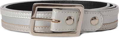 

Baggit Women Casual Silver Synthetic Belt