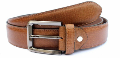 

Tops Men Formal Tan Genuine Leather Belt