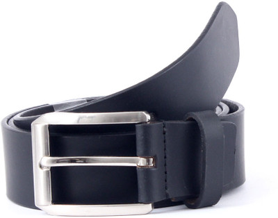 

Pacific Gold Men Formal Black Genuine Leather Belt