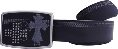 

Guess Men Casual, Formal, Party Black Genuine Leather Belt