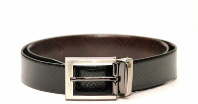 

Tops Men Formal Multicolor Genuine Leather Reversible Belt, Black;brown