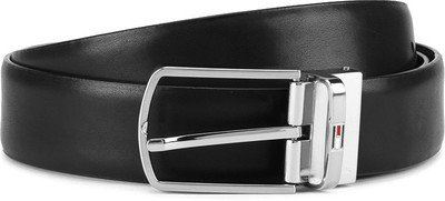 

Tommy Hilfiger Men Brown, Black Reversible Belt, Black and brown