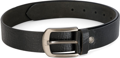 

Teakwood Men Casual Black Genuine Leather Reversible Belt