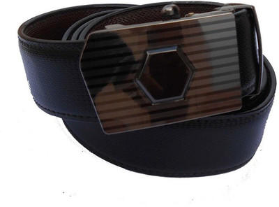 

B.S.Chadha Group Men Formal Black Artificial Leather Reversible Belt