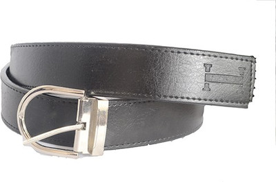 

Aam Shopping Men Casual Black Genuine Leather Belt
