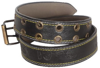 

Aam Shopping Men Casual Black Artificial Leather Belt