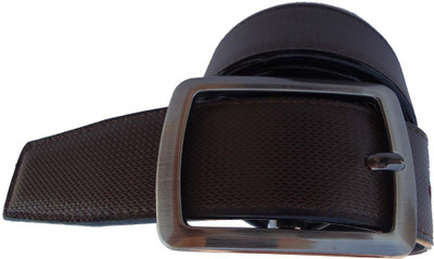 

P&E Men Formal Brown Artificial Leather Reversible Belt
