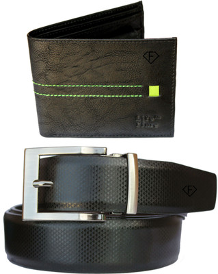 

Fashius Men Black Artificial Leather Belt, Black-01