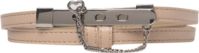 

Vero Moda Women Beige Artificial Leather Belt, Cream tan