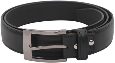 

Hidedge Men Formal Black Artificial Leather Belt