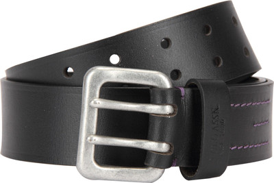 

U.S. Polo Assn Men Casual Black Genuine Leather Belt