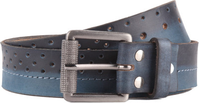 

WildHorn Men Casual Blue Genuine Leather Belt