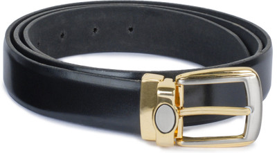 

Buckle Up Men Formal Black Artificial Leather Belt