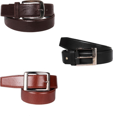 

Lenin Men Casual Brown Genuine Leather Belt