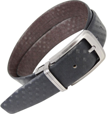 

Midas Men Formal Black, Brown Genuine Leather Reversible Belt