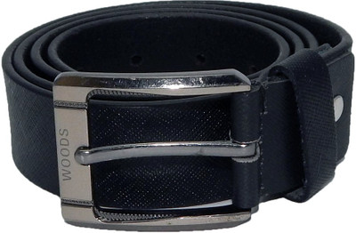 

Woods Men Formal, Casual Black Genuine Leather Belt