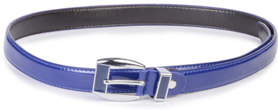 

Buckle Up Women Blue Artificial Leather Belt