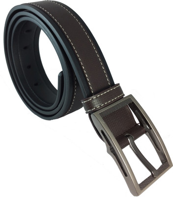 

Ammvi Creations Men Evening Brown Artificial Leather Belt
